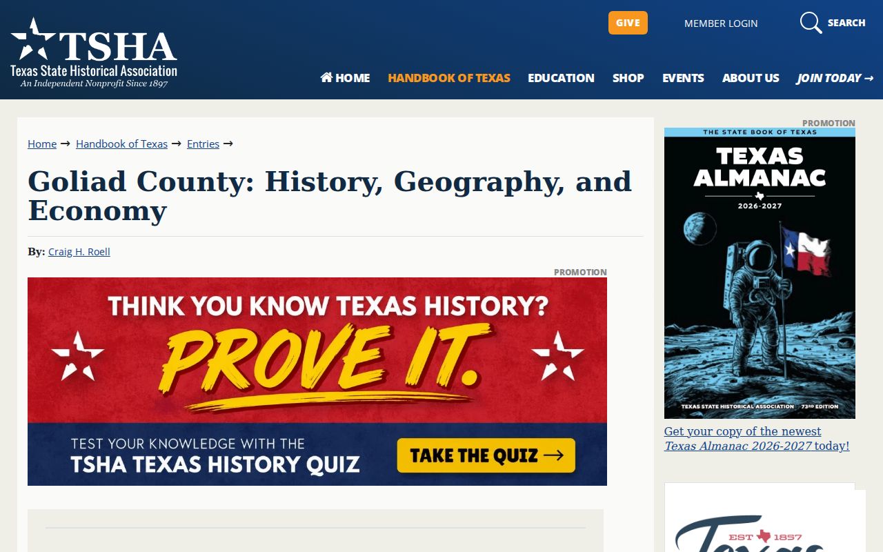 Goliad County warrant records: local county and incorporated-city context